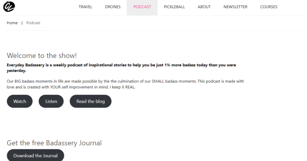 Everyday Badassery Podcast