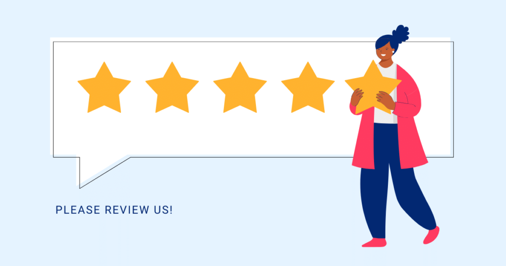 Gather customers' feedback