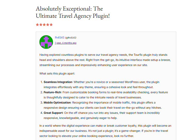 Best tour booking plugin WordPress