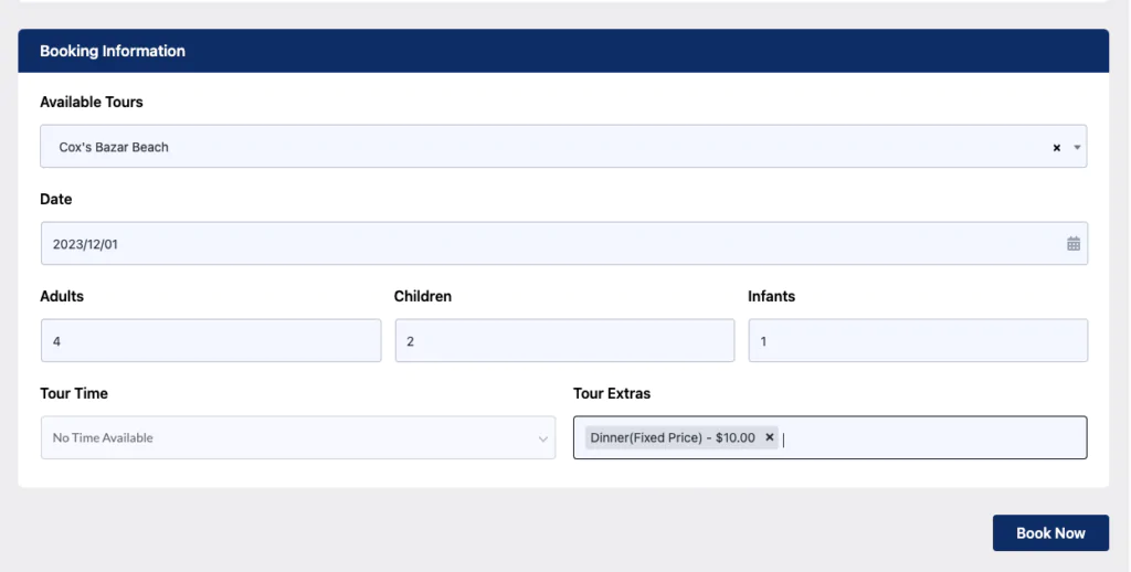 Admin or Backend Booking for tour 1024x518 1