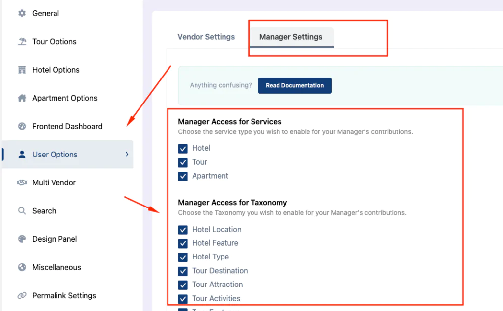 Tourfic Global User opitons manager access 1024x634 1