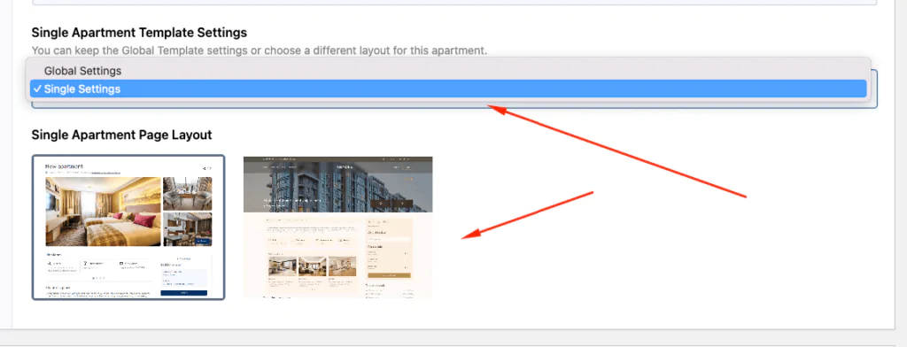 General Settings 3 Tourfic single apartment template settings 1024x392 1