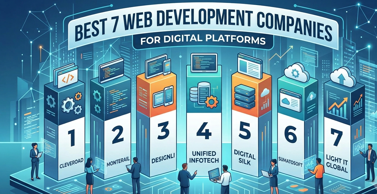Best 7 Web Development Companies for Digital Platforms