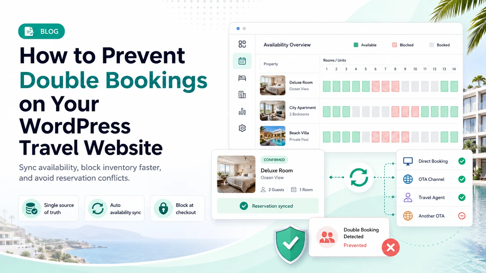 How to Prevent Double Bookings on Your WordPress Travel Website
